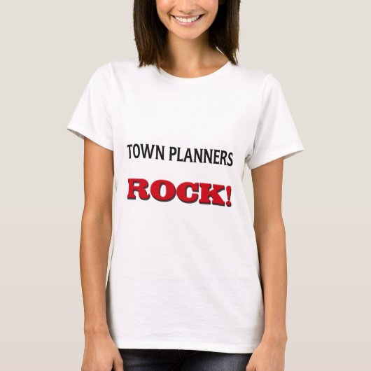 Stadtplaner-Felsen T-Shirt (Vorderseite)