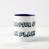 Stadtplanung Zweifarbige Tasse (Mittel)