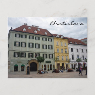 Stadtplatz Bratilava Postkarte