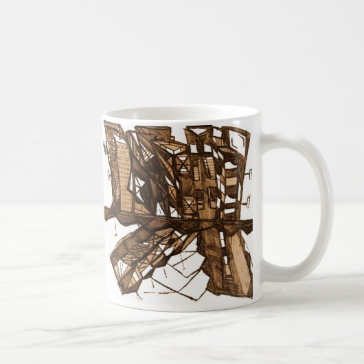 Stadtschatten Kaffeetasse (Rechts)