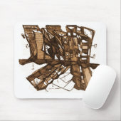 Stadtschatten Mousepad (Mit Mouse)