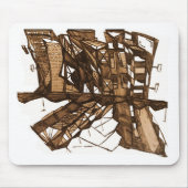 Stadtschatten Mousepad (Vorne)