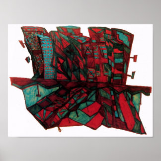 Stadtschatten Poster