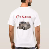 Stadtslicker-Fernlastfahrer-T - Shirts (Rückseite)