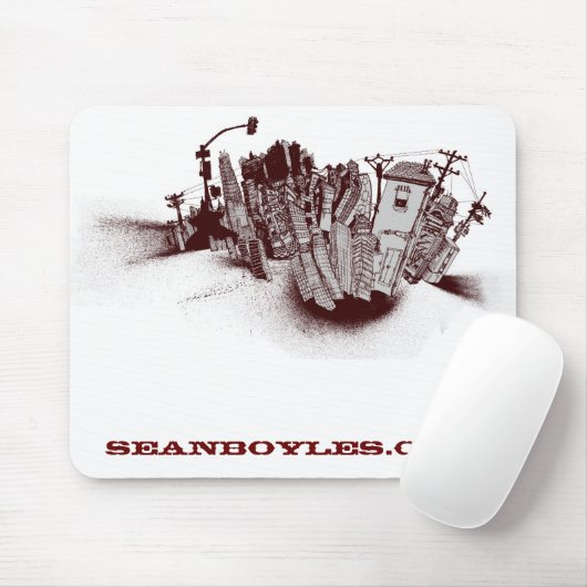 Stadtspray Mousepad (Mit Mouse)