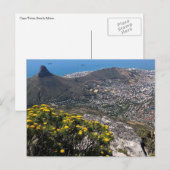 Stadtstadt Postkarte (Vorne/Hinten)