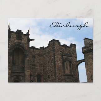 Stadtsteinwerk von Edinburgh Postkarte