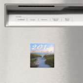 STADTSTRAND PANAMA - Florida - ZURÜCK JAHR Magnet (In Situ (Geschirrspüler))