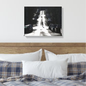 Stadtstraße Leinwanddruck (Insitu (Schlafzimmer))