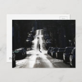 Stadtstraße Postkarte (Vorne/Hinten)