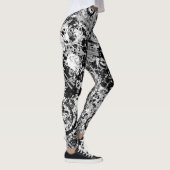 Stadtstraßen Graffiti Leggings (Rechts)