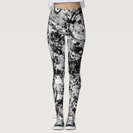 Stadtstraßen Graffiti Leggings