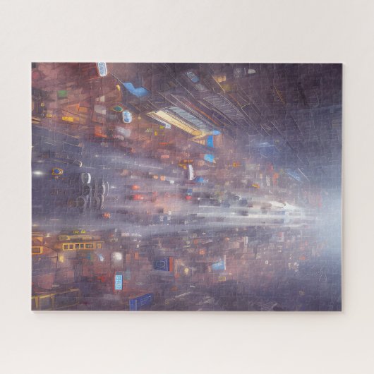 Stadtstraßen Puzzle (Horizontal)