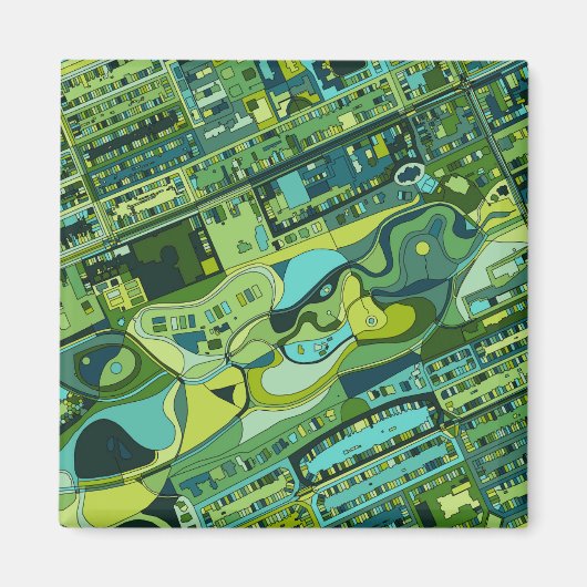 Stadtstruktur Amsterdam Magnet (Vorne)