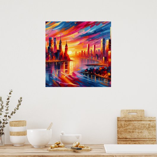 STADTSUNTER POSTER (Küche)