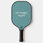 Stadttaube Personalisiertes Pickleball-Paddel Pickleball Schläger (Rückseite)