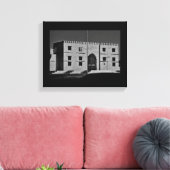 Stadttor Leinwanddruck (Insitu (Wohnzimmer))