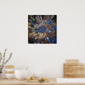 Stadtumgebung Poster (Küche)