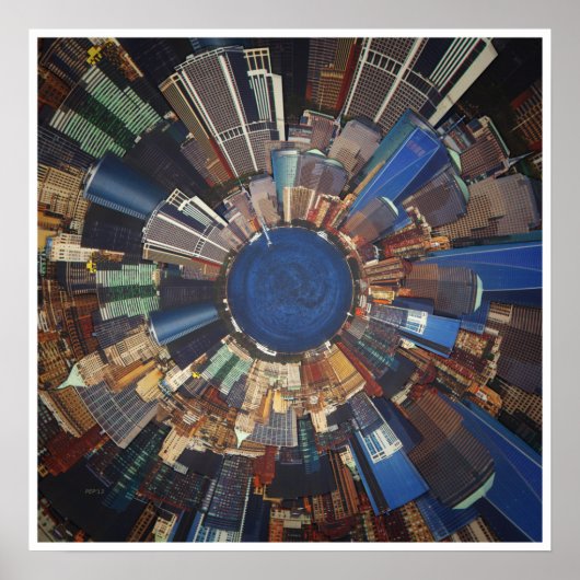 Stadtumgebung Poster (Vorne)