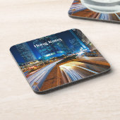 Stadtverkehr in Hongkong Getränkeuntersetzer (Linke Seite)