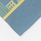 Stadtverkehr Kinder Personalisiert Fleecedecke (Ecke)