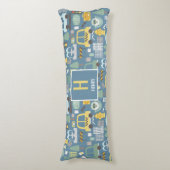 Stadtverkehr Kinder Personalisiert Seitenschläferkissen (Vorderseite Vertikal)