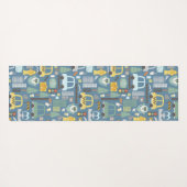 Stadtverkehr Kinder Personalisiert Yogamatte (Rückseite (Horizontal))