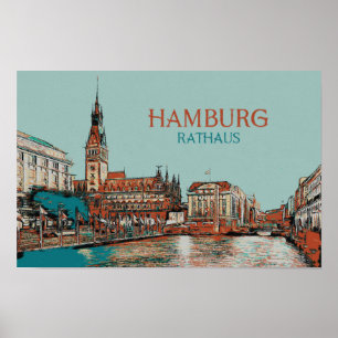 Stadtverwaltung Hamburg Poster