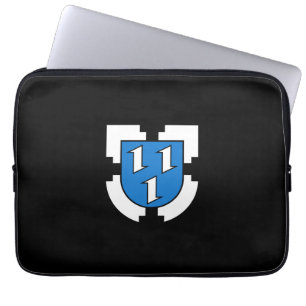 Stadtwappen-Flagge Bottrop Deutschland Symbol Schi Laptopschutzhülle