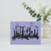 Stadtwärme Postkarte (Stehend Vorderseite)