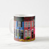 Stadtwohnungen Alexandrias, Virginia Kaffeetasse (Vorderseite Links)