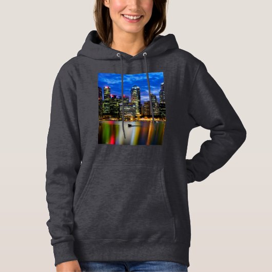 Stadtzentrum Hoodie (Vorderseite)