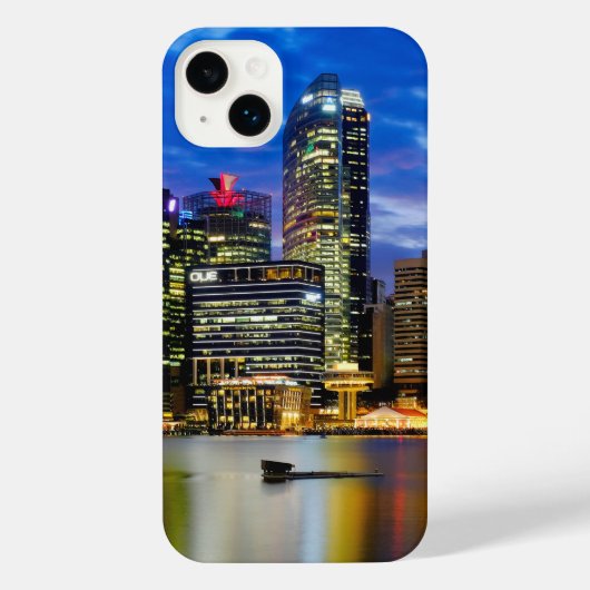 Stadtzentrum iPhone Hülle (Rückseite)