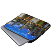 Stadtzentrum Laptopschutzhülle (Vorne Knopf)