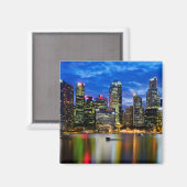 Stadtzentrum Magnet (Vorderseite/Rückseite)