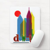 Stadtzentrum Mousepad (Mit Mouse)