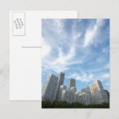 Stadtzentrum Peking Postkarte (Vorne/Hinten)