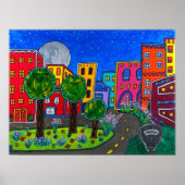 Stadtzentrum Poster (Vorne)