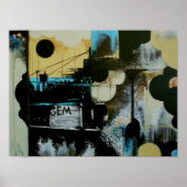 Stadtzentrum Poster (Vorne)