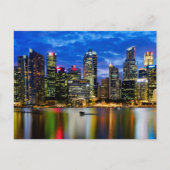 Stadtzentrum Postkarte (Vorderseite)