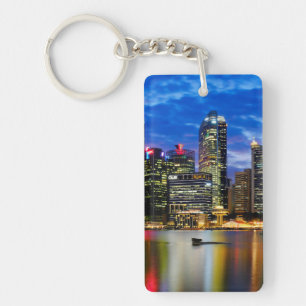 Stadtzentrum Schlüsselanhänger