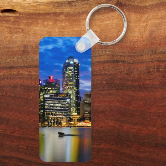 Stadtzentrum Schlüsselanhänger (Rückseite)