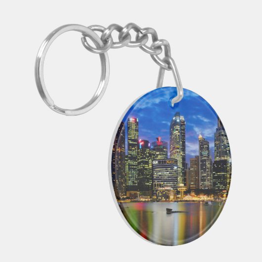 Stadtzentrum Schlüsselanhänger (Vorderseite links)