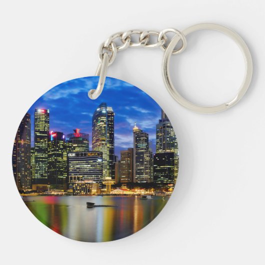 Stadtzentrum Schlüsselanhänger (Rückseite)