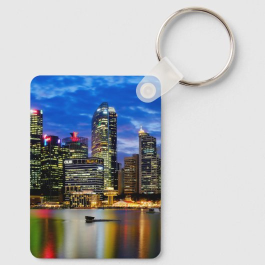 Stadtzentrum Schlüsselanhänger (Rückseite)