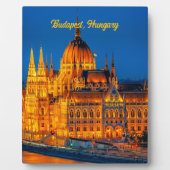 Stadtzentrum von Budapest, Fotoplatte (Vorderseite)
