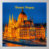 Stadtzentrum von Budapest, Poster (Vorne)