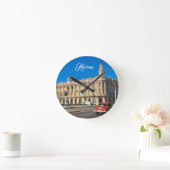 Stadtzentrum von Havanna, Kuba Runde Wanduhr (Zuhause)