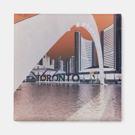 Stadtzentrum von Toronto Magnet (Vorne)