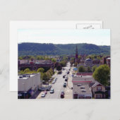 Stadtzentrum - Winona, MN Postkarte (Vorne/Hinten)
